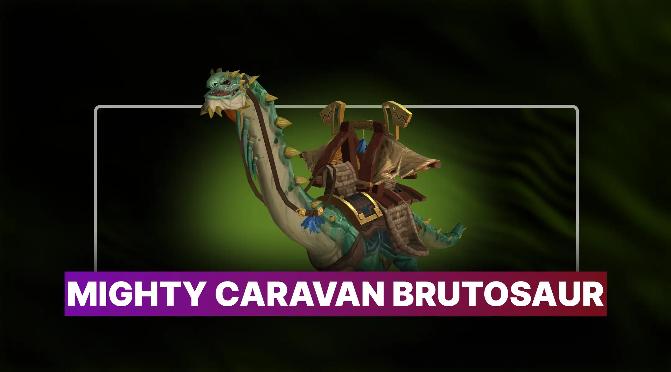 Reins of the Mighty Caravan Brutosaur