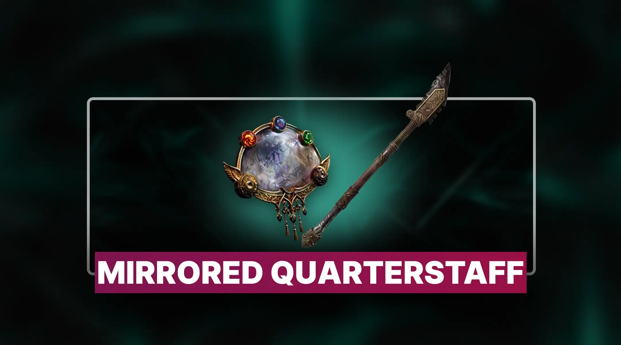 PoE 2 Mirrored Quarterstaff for sale