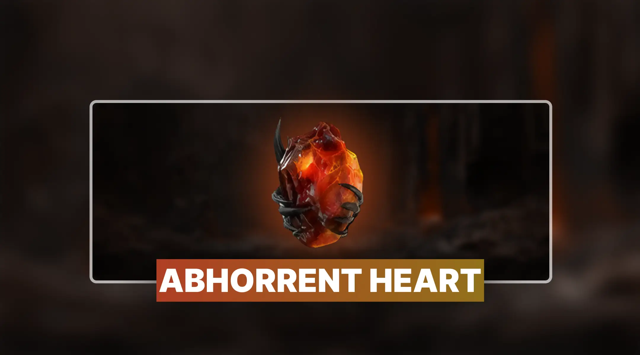 Diablo 4 Abhorrent Heart for Sale