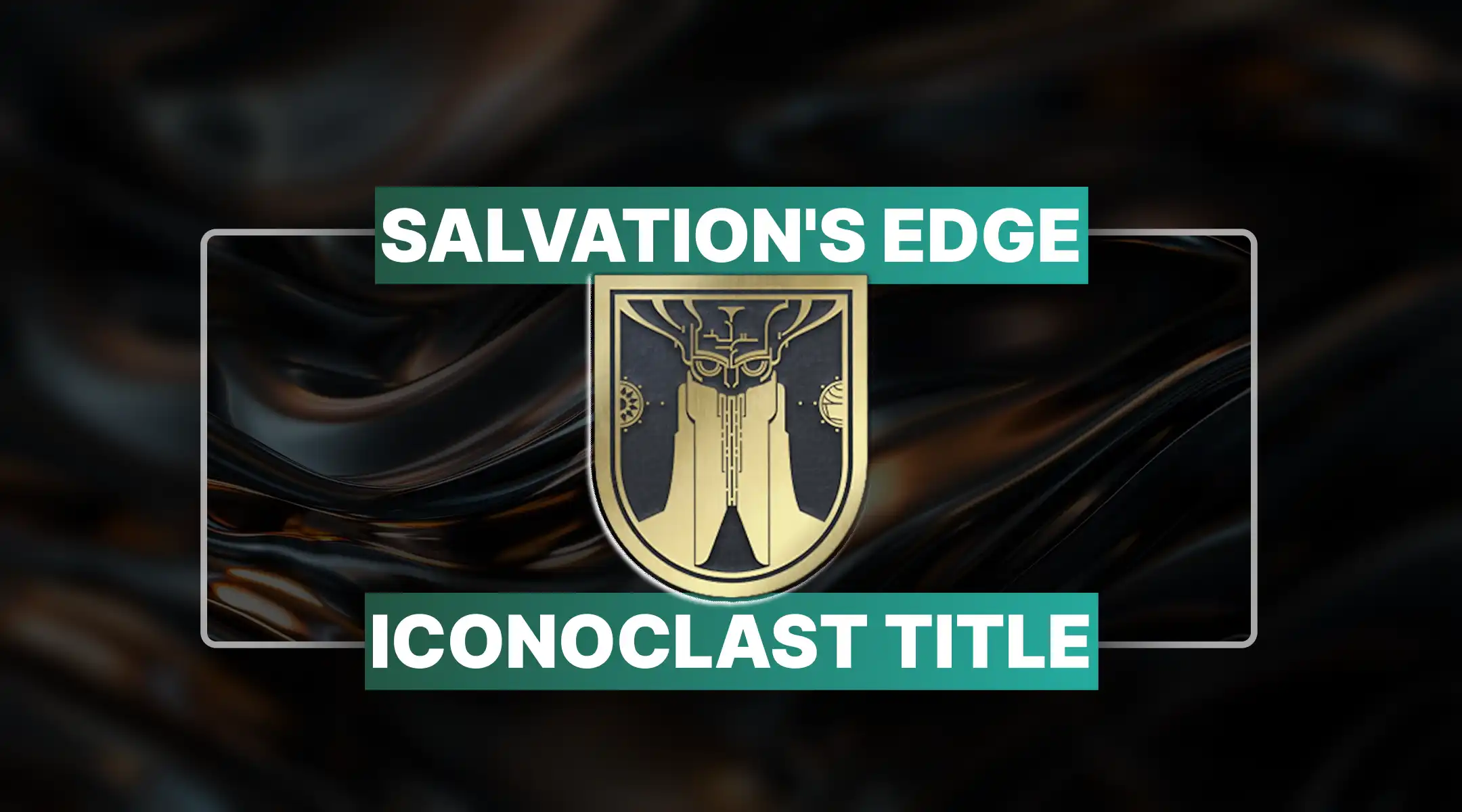 Destiny 2 Salvation's Edge Iconoclast Title Boost