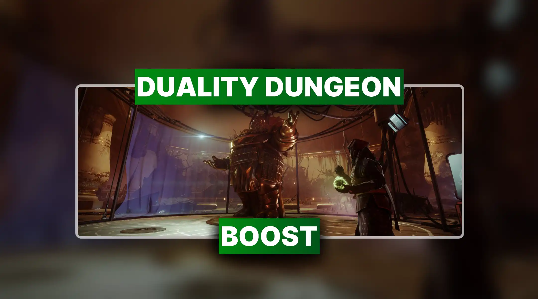 Destiny 2 Duality Dungeon Boost