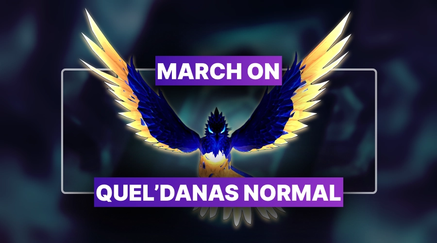 WoW March on Quel'Danas Normal Boost