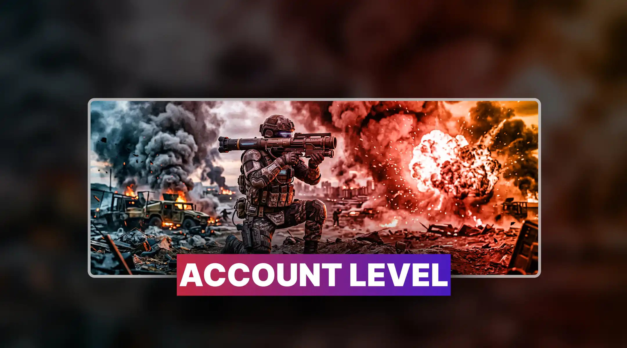 Battlefield 6 Account Level Boost