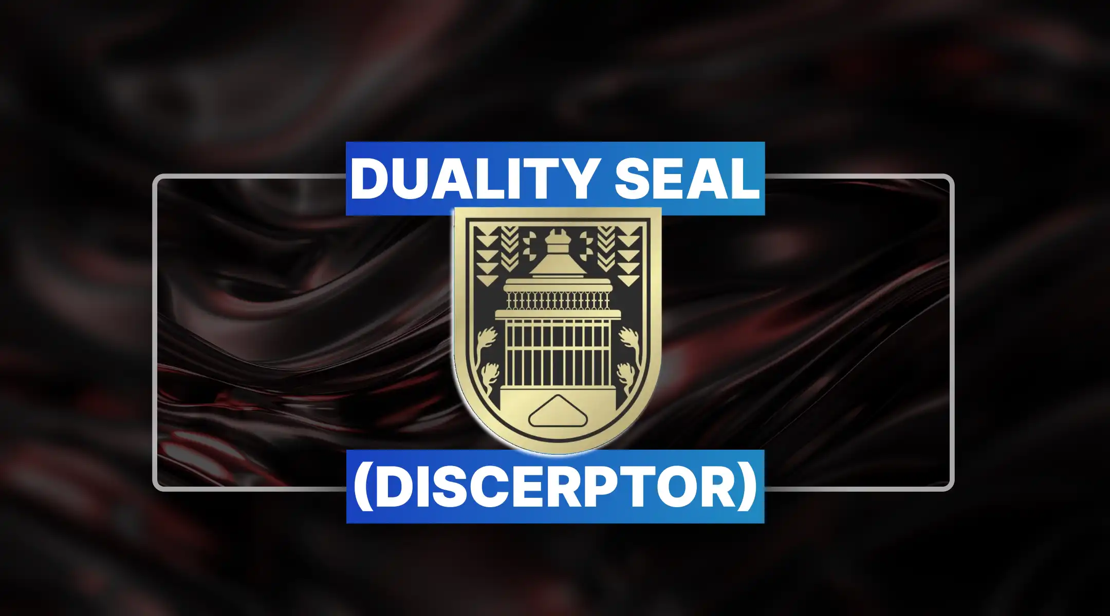 Destiny 2 Duality Seal (Discerptor) Boost