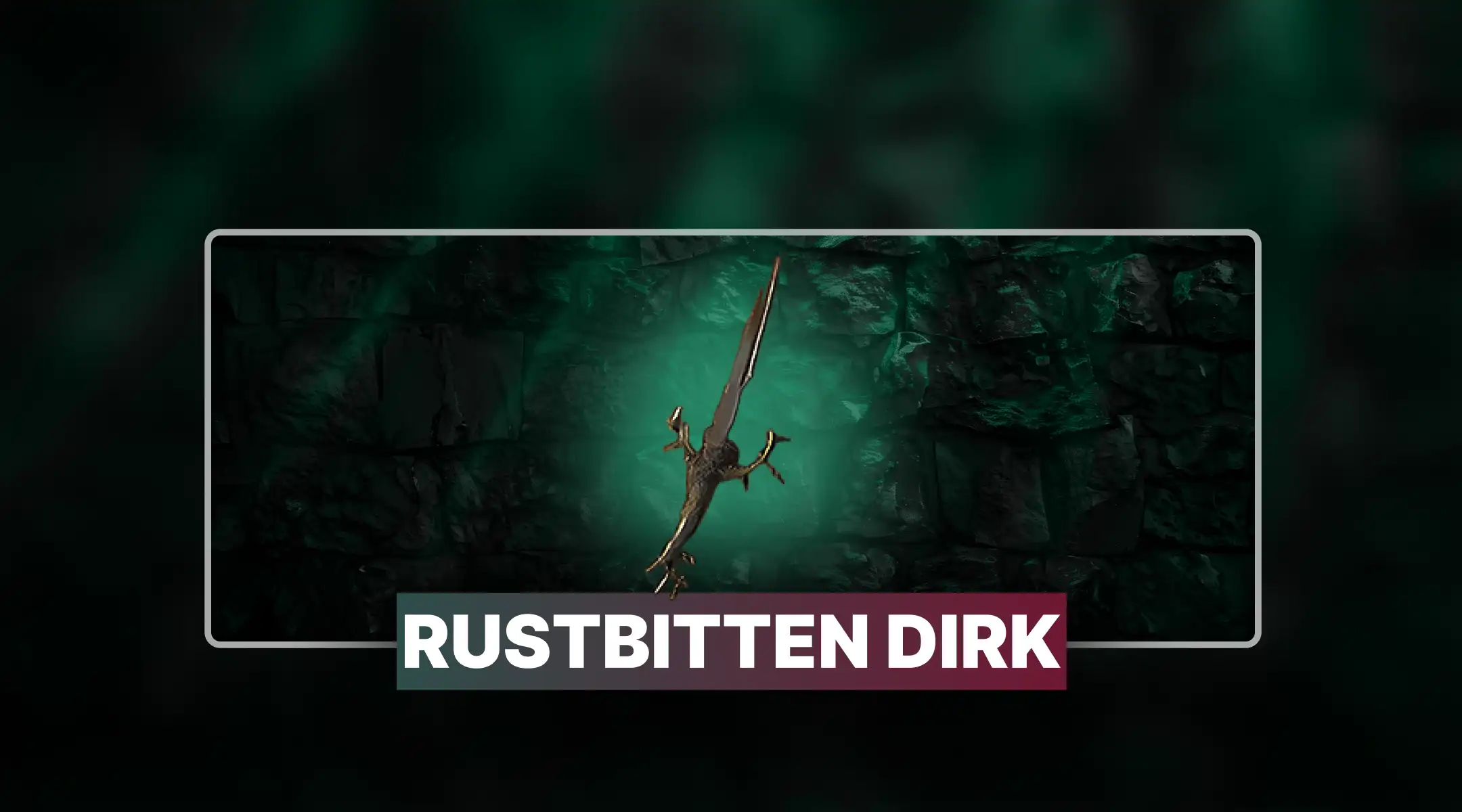 Diablo 4 Rustbitten Dirk For Sale