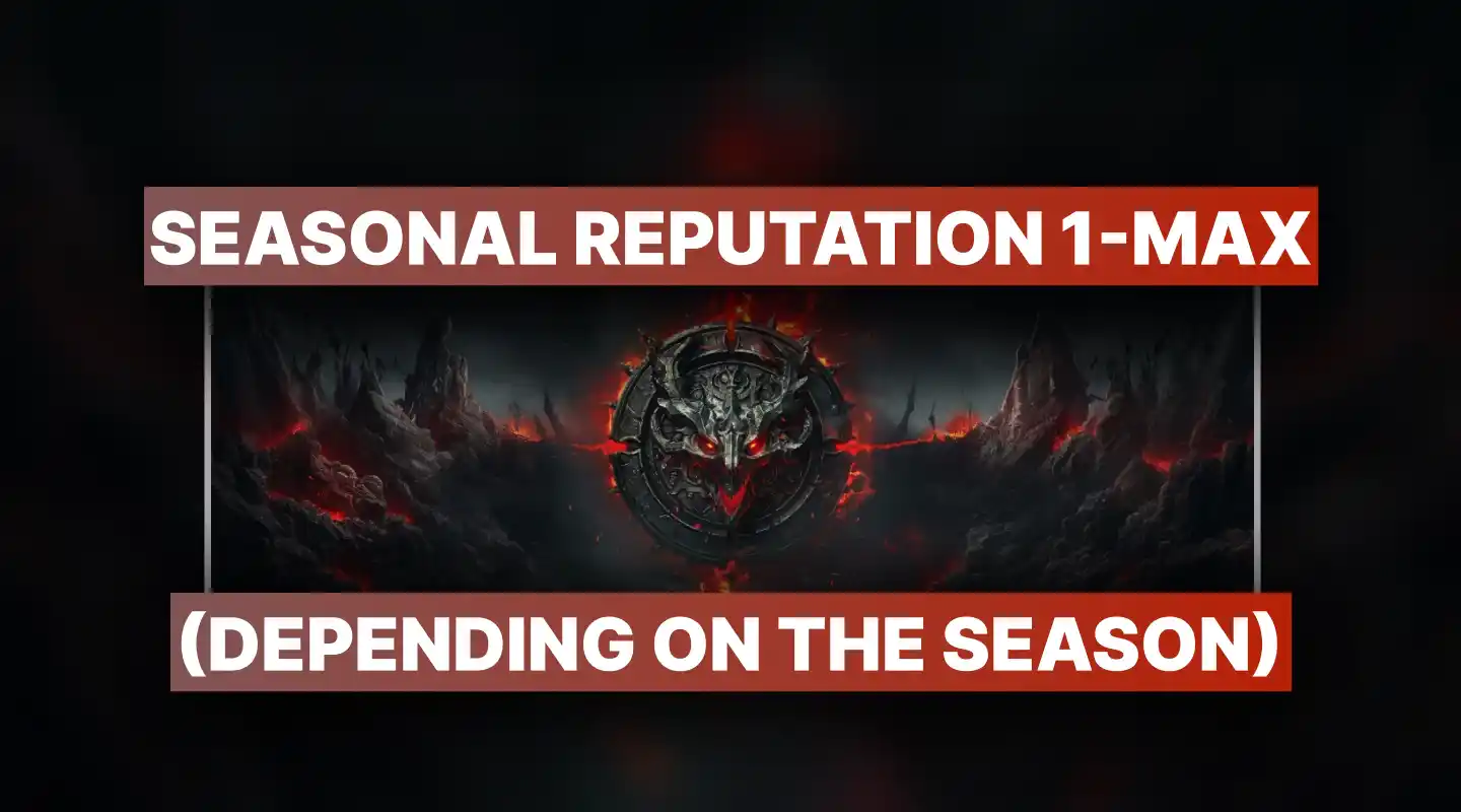 Diablo 4 Seasonal Reputation Boost