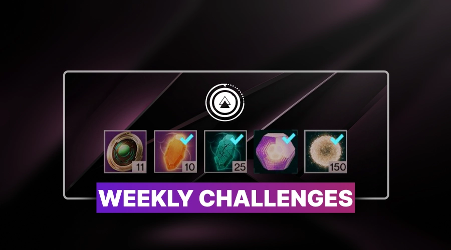 Destiny 2 Weekly & Daily Challenges Rank