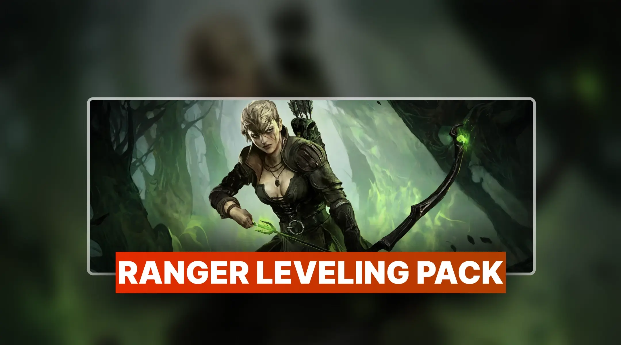 PoE 2 Ranger Leveling Pack