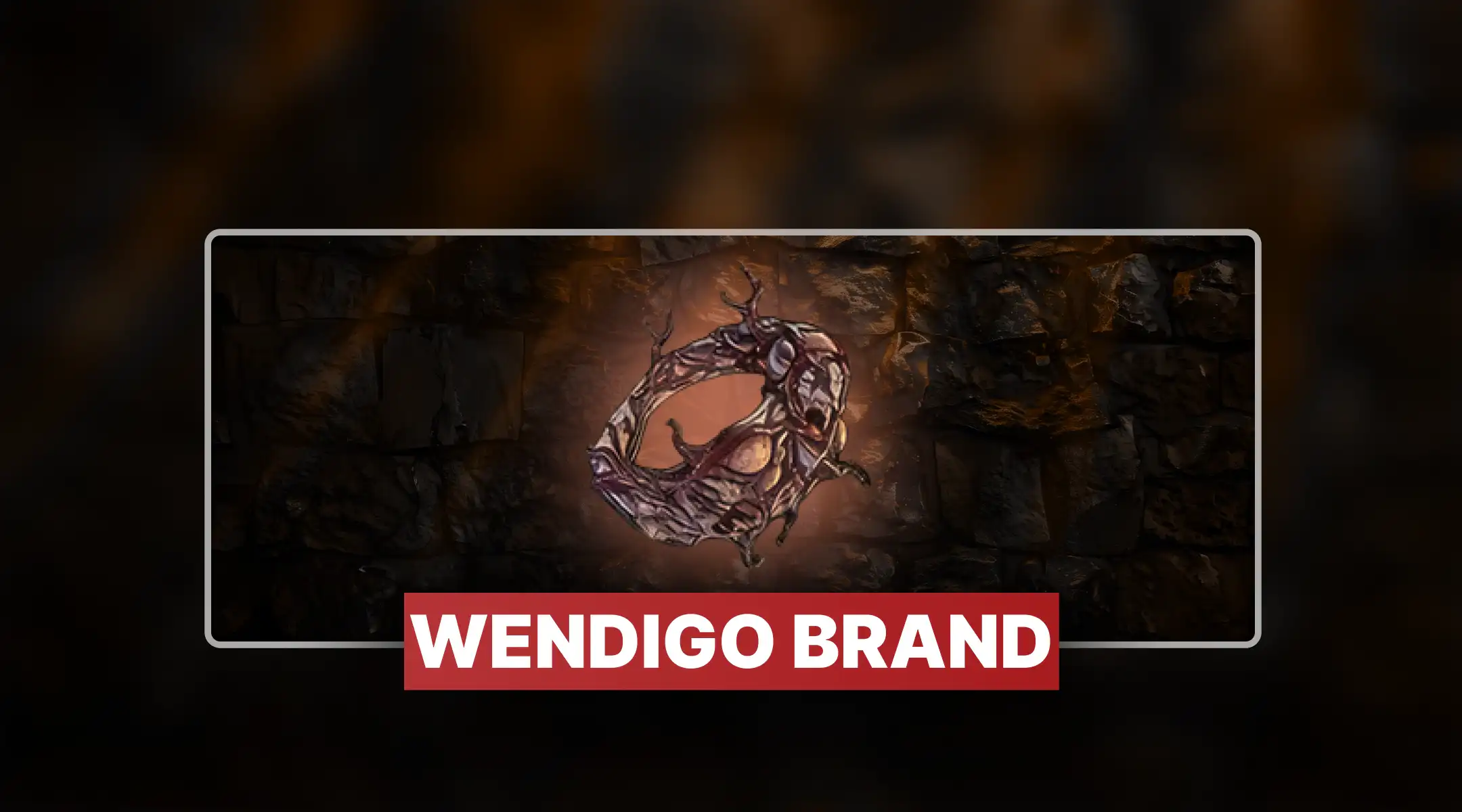Diablo 4 Wendigo Brand For Sale