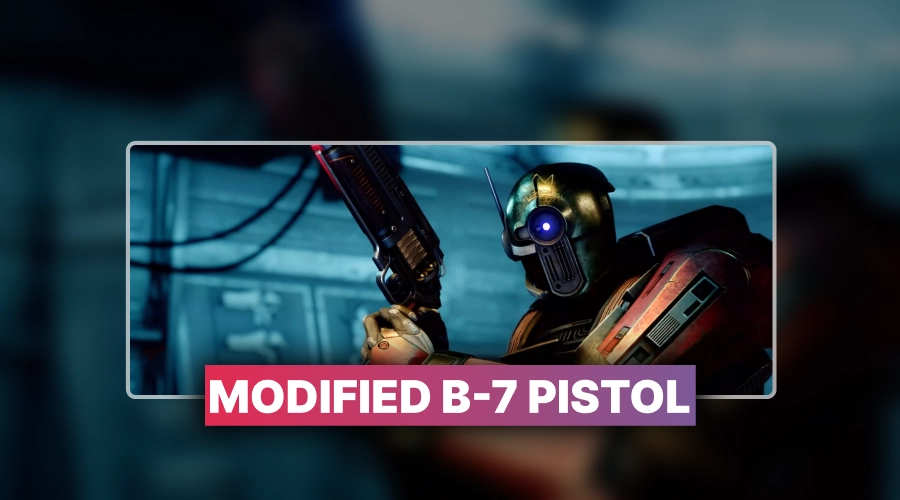 Modified B-7 Pistol