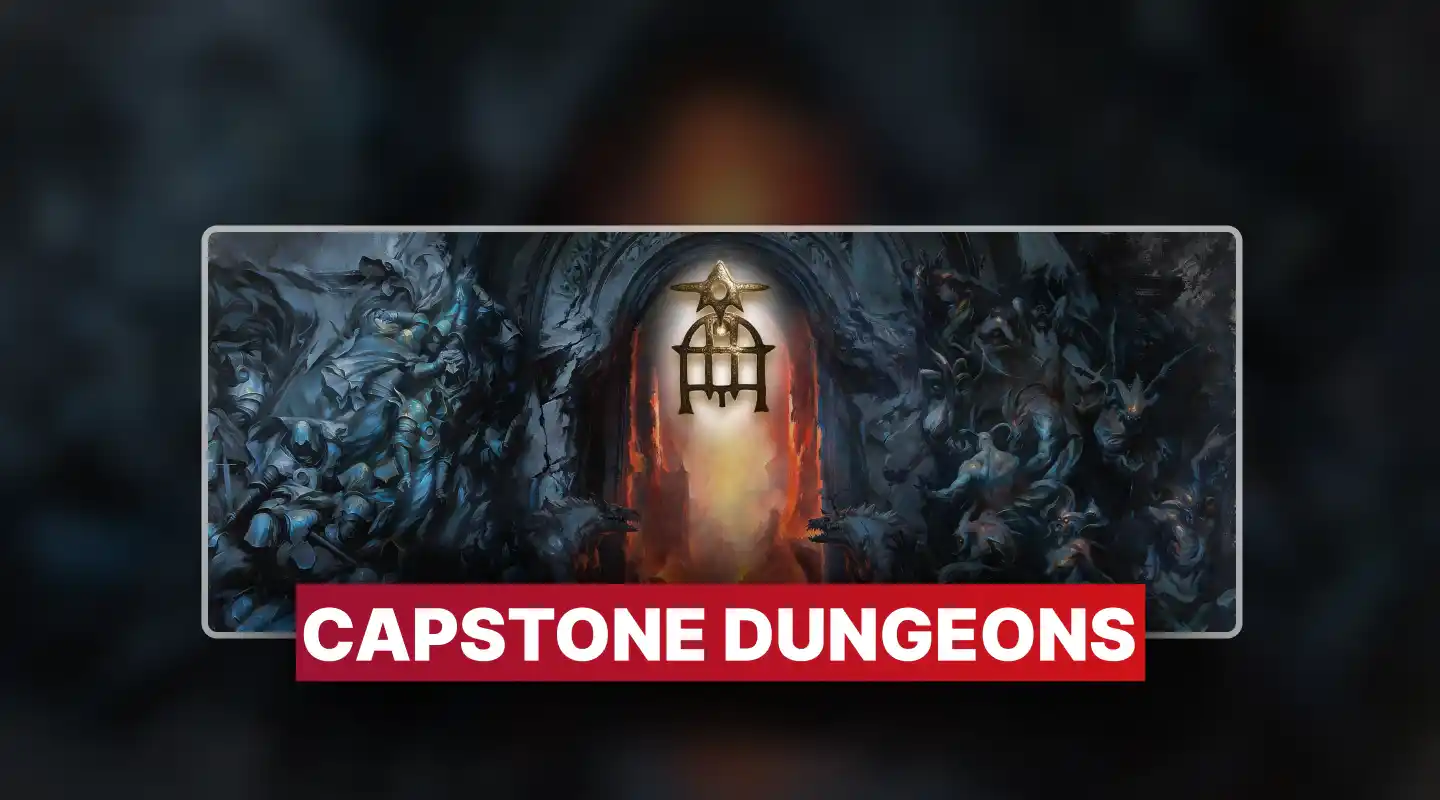 Diablo 4 Capstone Dungeons Boost