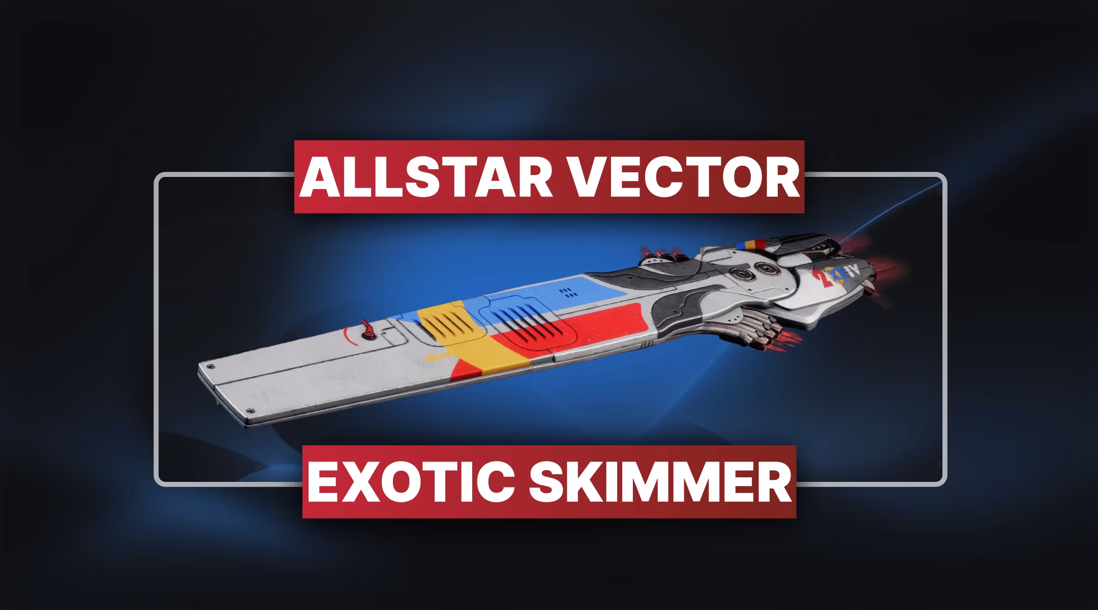 Destiny 2 Allstar Vector Exotic Skimmer Boosting