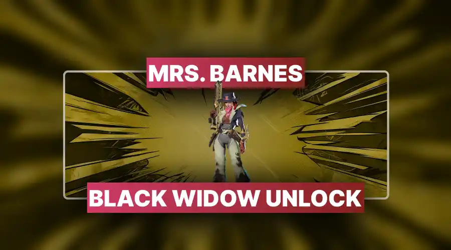Marvel Rivals Mrs. Barnes Black Widow Unlock