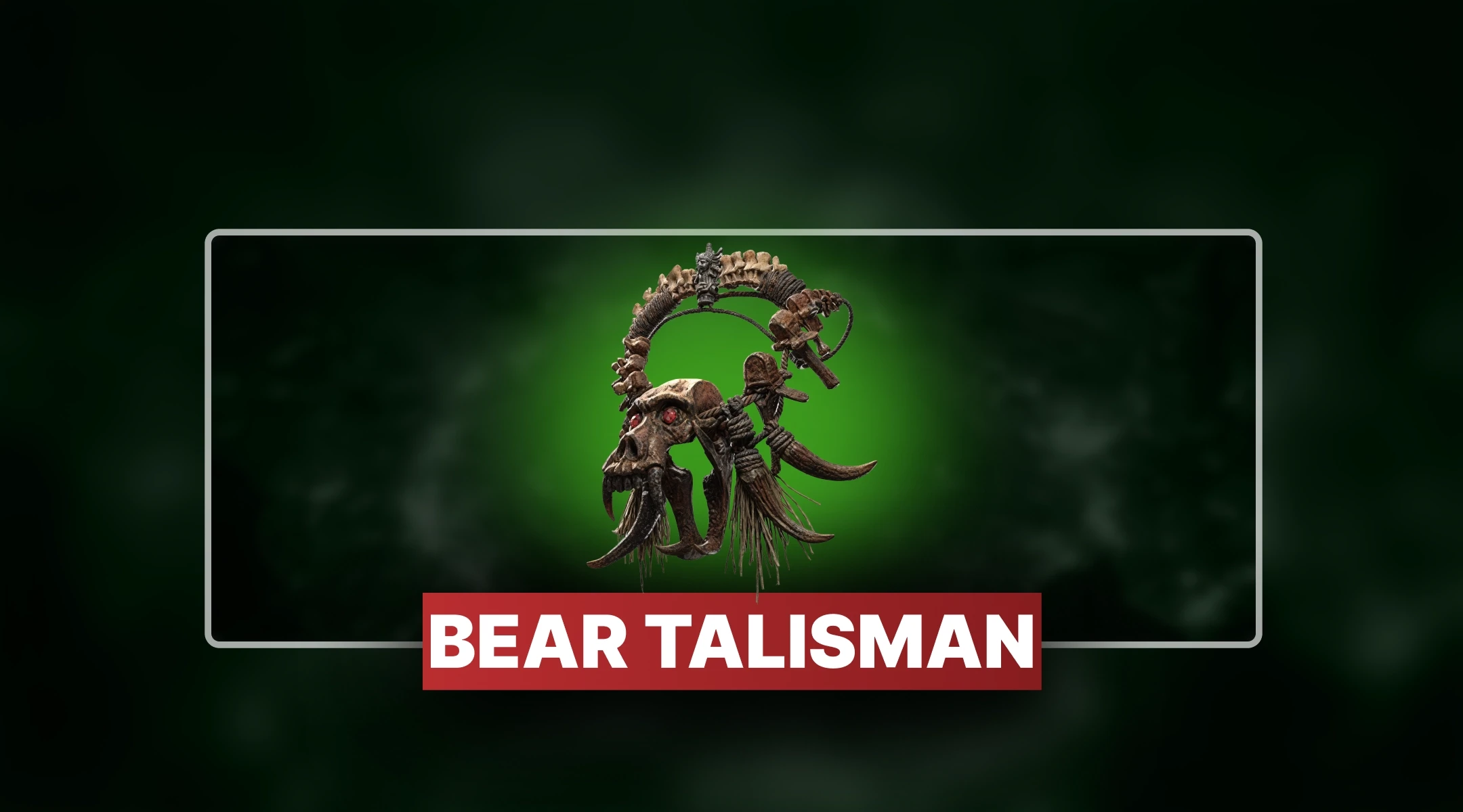 PoE 2 Bear Talisman for sale