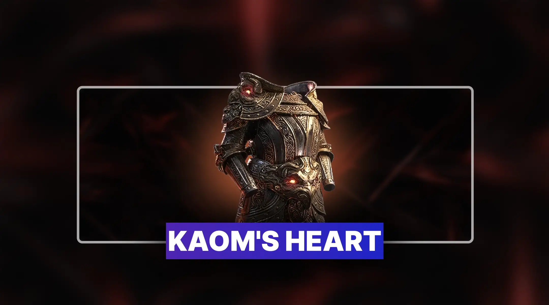 PoE 2 Kaom's Heart for sale