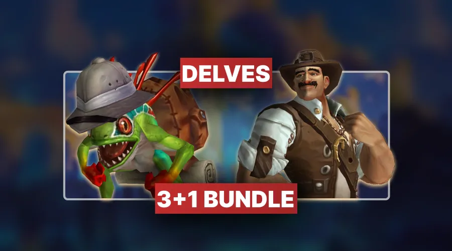WoW Delves 3+1 Bundle