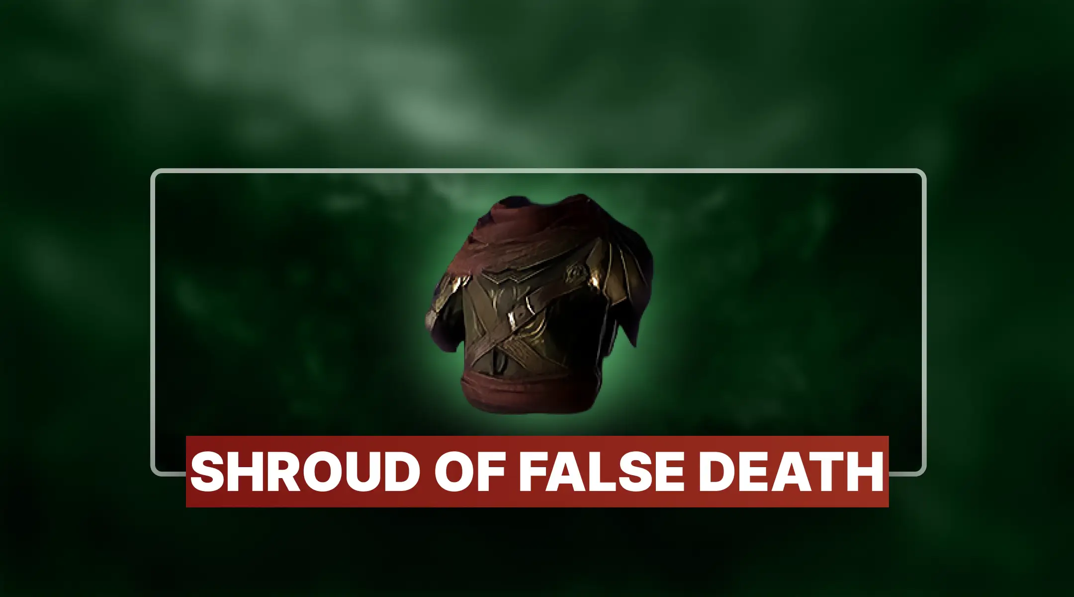 Diablo 4 Shroud of False Death For Sale