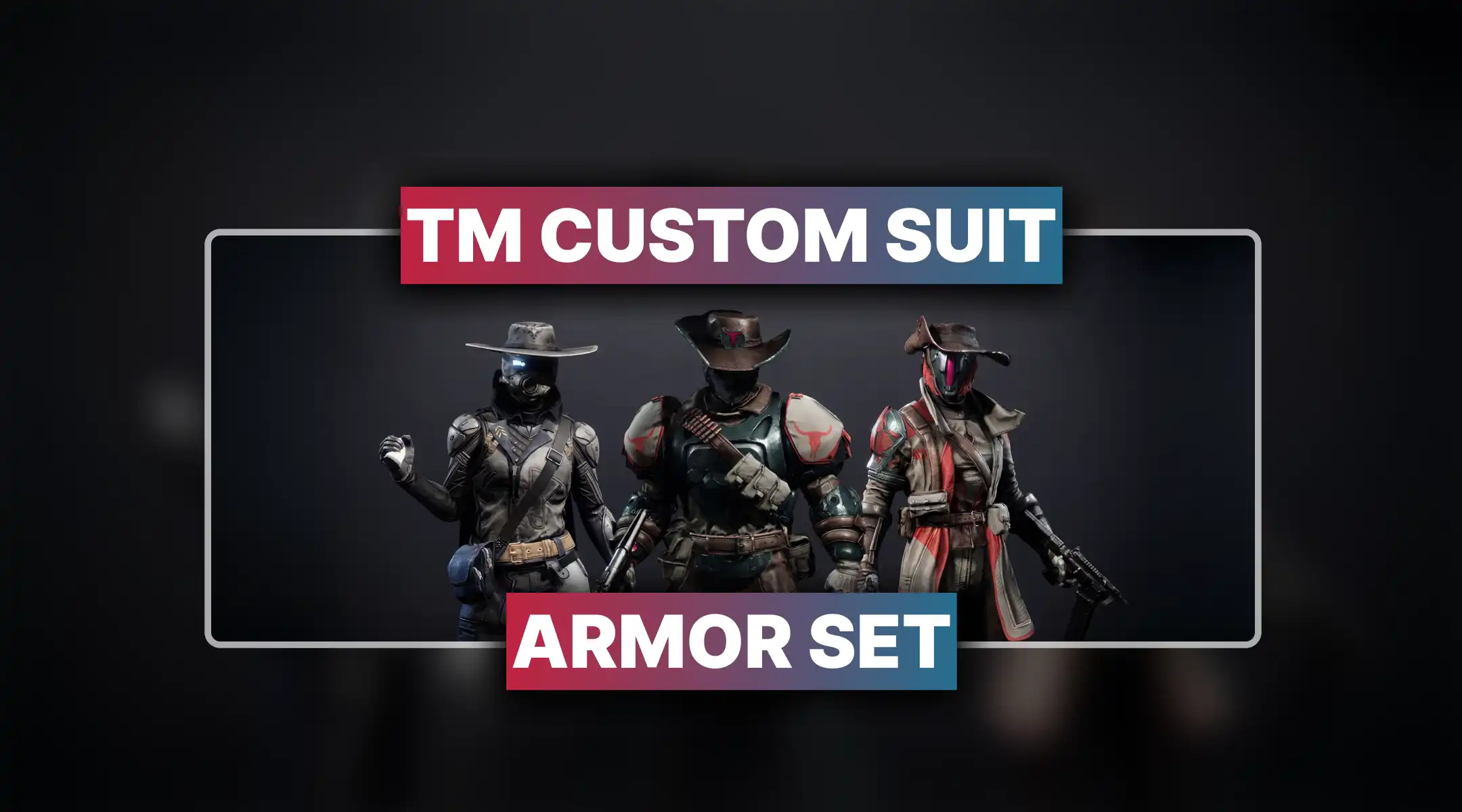 Destiny 2 TM Custom Suit Armor Set