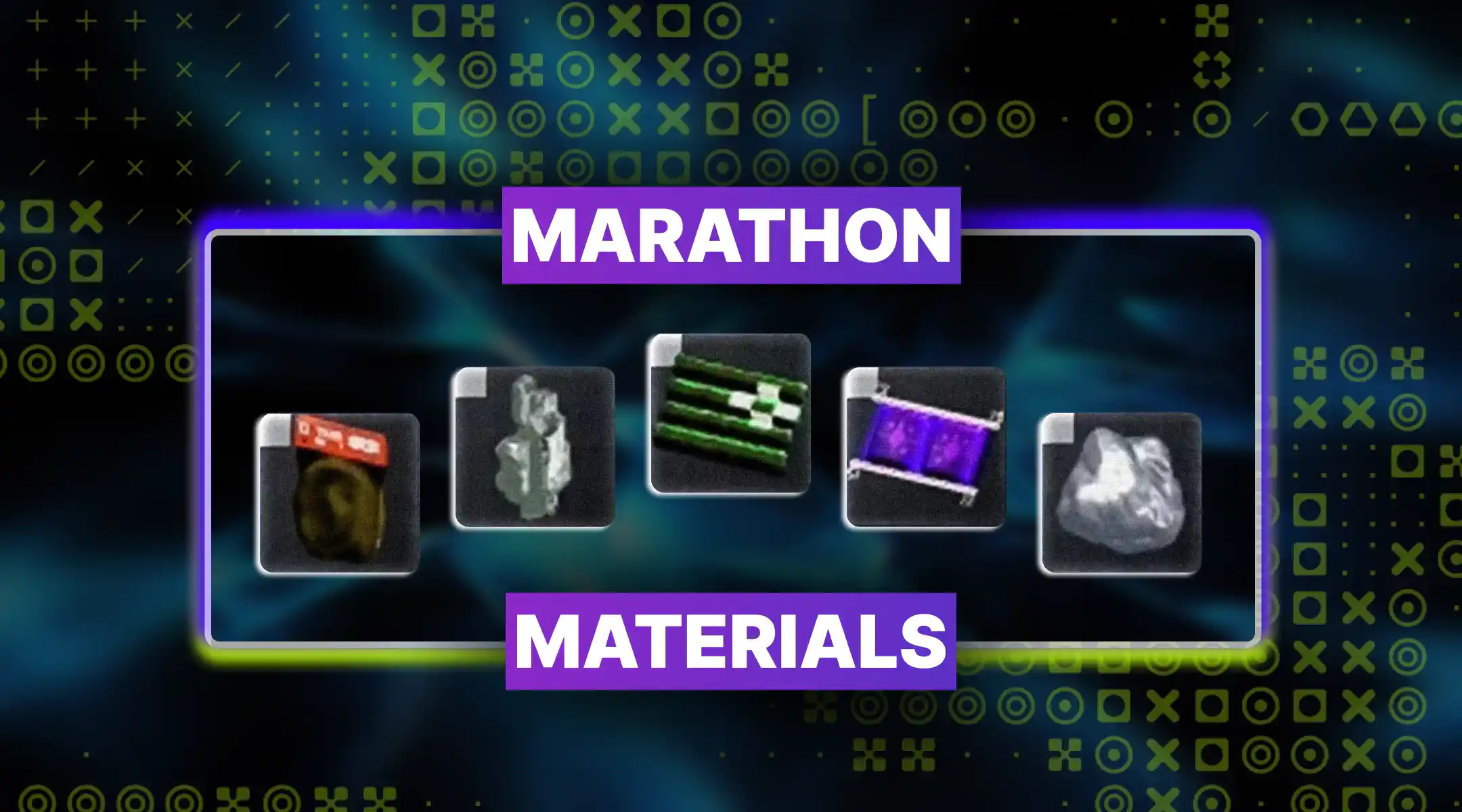 Marathon Materials Boost
