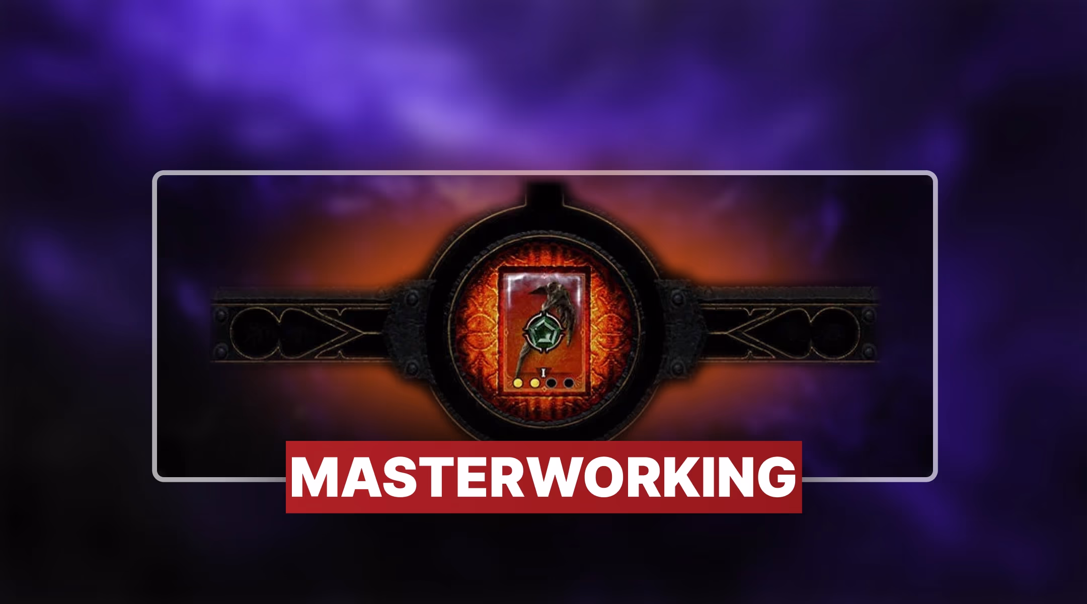 Diablo 4 Masterworking Boost