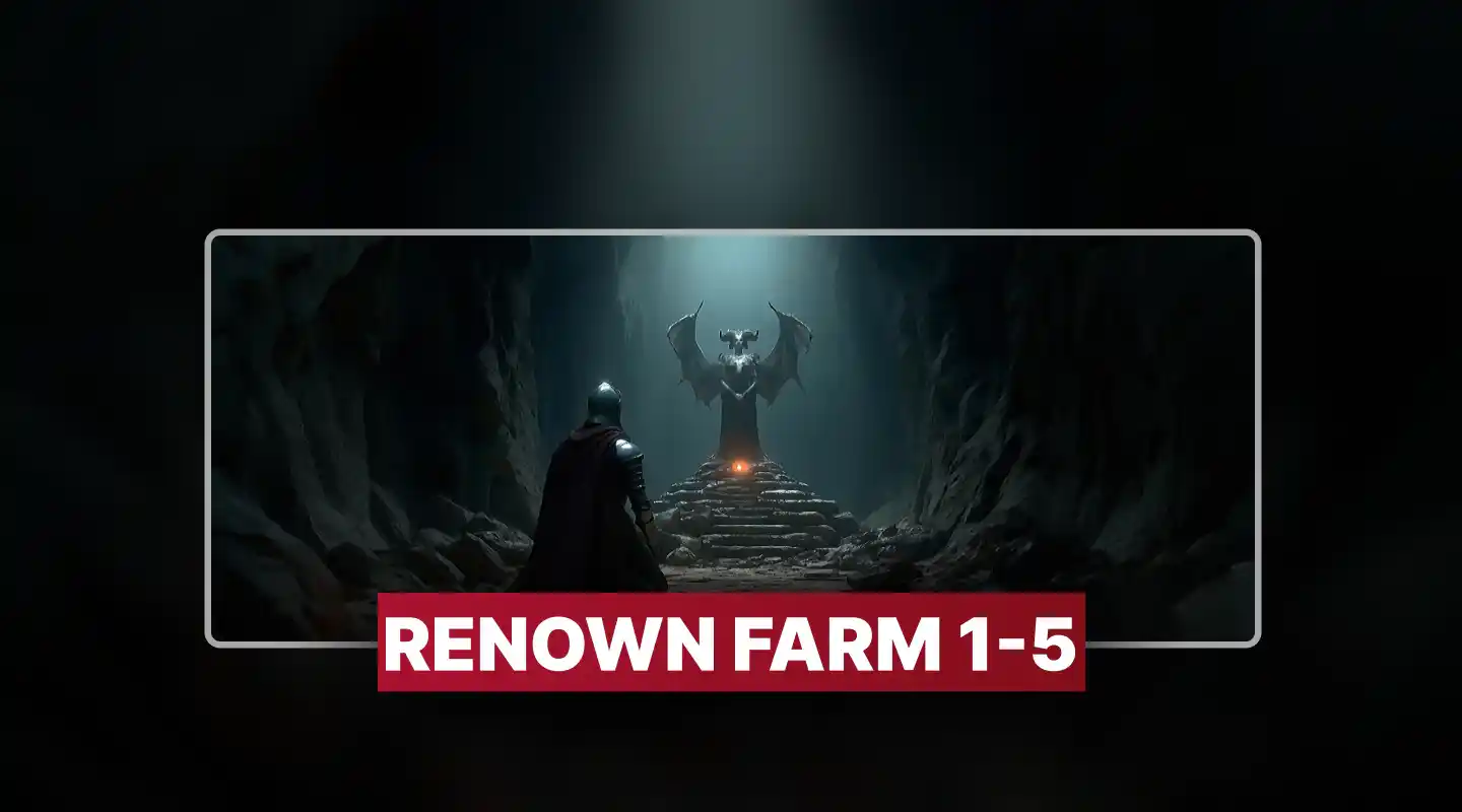 Diablo 4 Renown Boosting