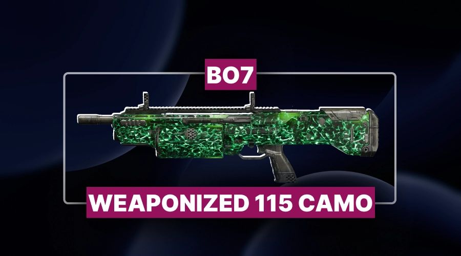 BO7 Weaponized 115 Camo Boosting