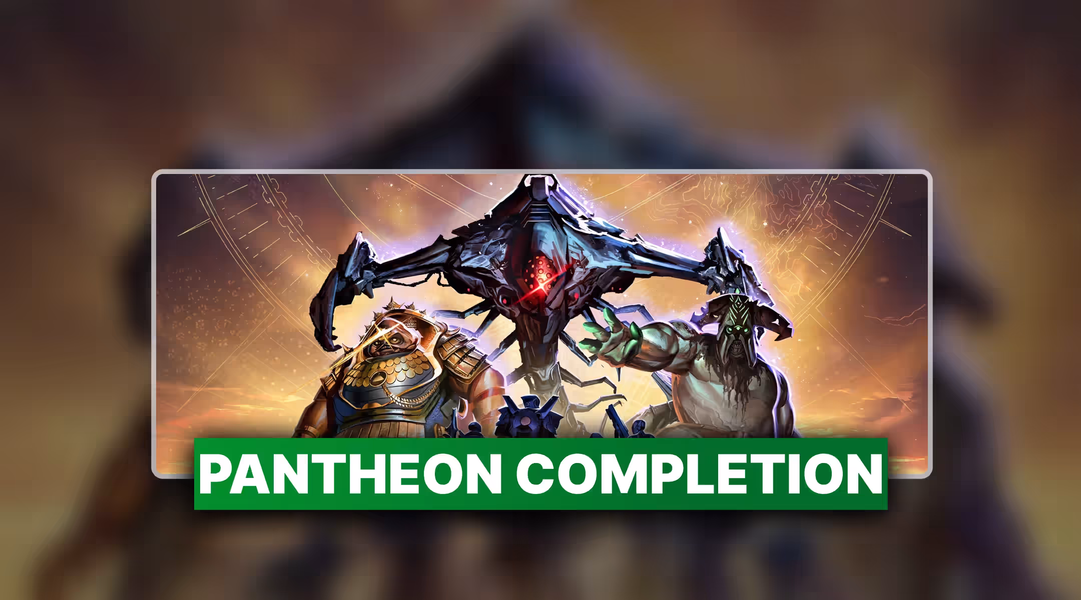 Destiny 2 Pantheon Completion Boosting