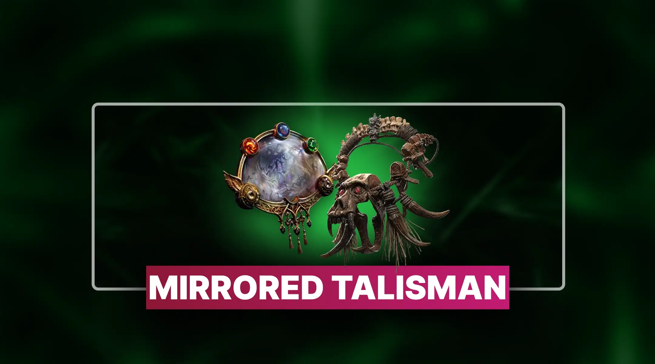 PoE 2 Mirrored Talisman for sale