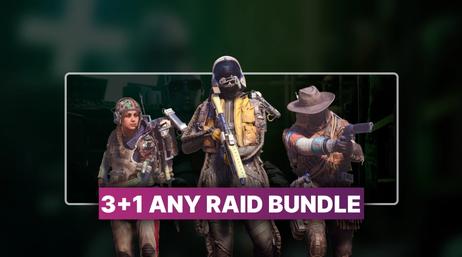 Arc Raiders 3+1 Any Raid Bundle