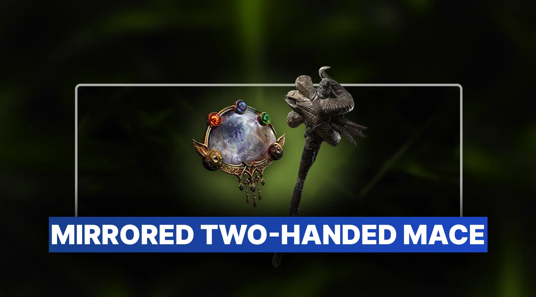 PoE 2 Mirrored Two-Handed Mace for sale