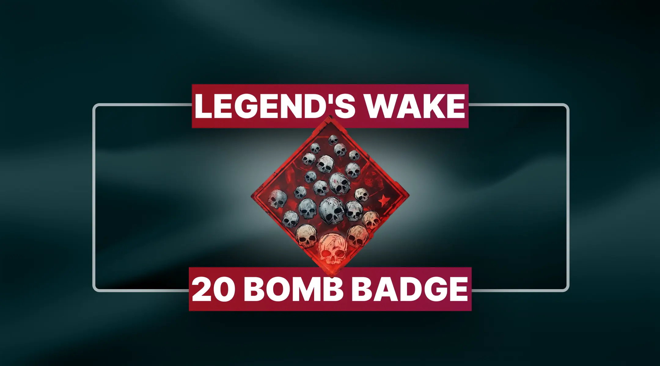 Apex Legends Legend's Wake 20 Bomb Badge Boost